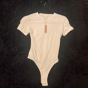 SKIMS cotton jersey one piece thong